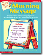 Quick Tips: Morning Message