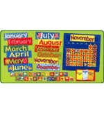 Scholastic Bulletin Boards: Quilt Calendar