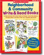 Neighborhood and Community Write and Read Books