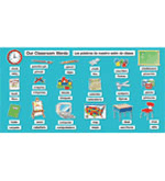 Scholastic Bulletin Boards: Bilingual Classroom Word Wall