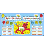 Scholastic Bulletin Boards: Clifford Bilingual Happy Birthday