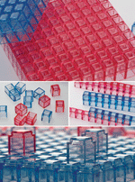 Clearview Base Ten Blocks - Starter Set (100 cubes, 30 rods, 15 flats)