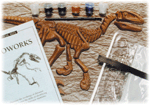 Dinoworks - Velociraptor Eyewitness Kit