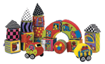 IQ Baby Chubby Soft Activity Blocks