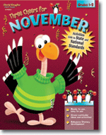 Three Cheers for November Grades 1-2