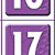 Abstract Calendar Bulletin Board 
