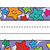 Happy Stars Name Plates (tented)