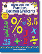 How to Work with Fractions, Decimals and Percents, Grades 4-6