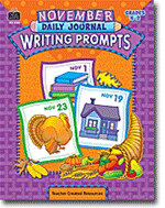 November Daily Journal Writing Prompts