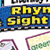 Full-Color Literacy Activities: Rhyming and Sight Words