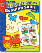 Full-Color Literacy Centers for Reading Skills