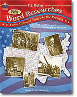 U.S. History Word (Re)Searches: From Colonial Times to the Present