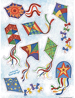 Kites Accent Dazzlers from Susan Winget