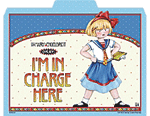 I'm In Charge Here File Folders from Mary Engelbreit