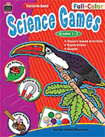 Full-Color Science Games, Grades 1-2