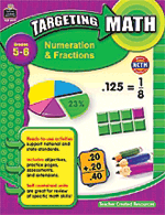 Targeting Math: Numeration and Fractions Grd 5-6