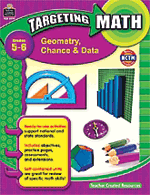 Targeting Math: Geometry, Chance and Data