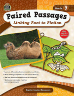 Paired Passages: Linking Fact To Fiction Grade 7