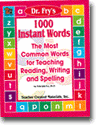 1000 Instant Words by Dr. Fry