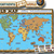 World Map (repositionable) Bulletin Board Display Set