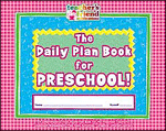 Daily Plan Book for Preschool