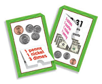 Flip-Open Flash Cards: Money