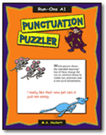 Punctuation Puzzler: Run-Ons A1