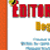 Editor in Chief Beginning Book