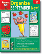 Organize September Now Grs. K-1