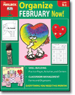 Organize February Now Grs. K-1