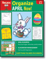 Organize April Now Grs. K-1