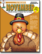 November Monthly Idea Book Internet Interactive Grades Pre to K