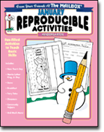January Monthly Reproducible Book Kindergarten