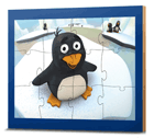12 Piece 3D Jigsaw Puzzle - Penguin