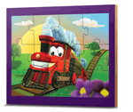 12 Piece 3D Jigsaw Puzzle - Train