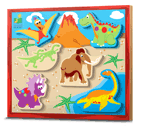 Chunky Puzzles - Animals Long Ago
