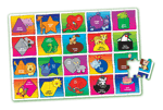 Puzzle Doubles - Let's Learn Colors and Shapes