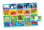Puzzle Doubles - Let's Learn the Animals
