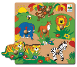 Listen and Learn Electronic Puzzle - Safari