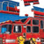 Puzzle Doubles - Giant Fire Truck Floor Puzzle