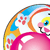 Blowing Bubbles (Bubble Gum) Large Round Stinky Stickers