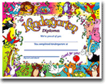 Kindergarten Diploma Certificate
