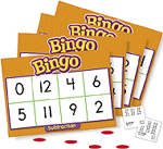 Subtraction Bingo Games