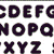 Black 5 Inch Casual Ready Letters