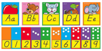 ABC Fun Alphabet Line - Modern Bulletin Board Set