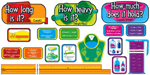 Measurement - U.S. Customary and Metric (Length, Weight, Volume) Bulletin Board Set
