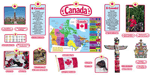 Canadian Symbols (Symboles canadiens) Bulletin Board Set