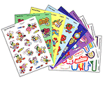 Mixed Shape Jumbo Variety Pack Stinky Stickers