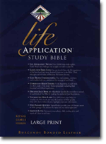 Life Application Study Bible, KJV, Large Print