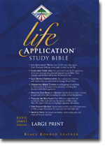 Life Application Study Bible, KJV, Large Print, Indexed